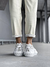 Жіночі кросівки Jimmy Choo White Diamond Trail Sneakers, фото 5