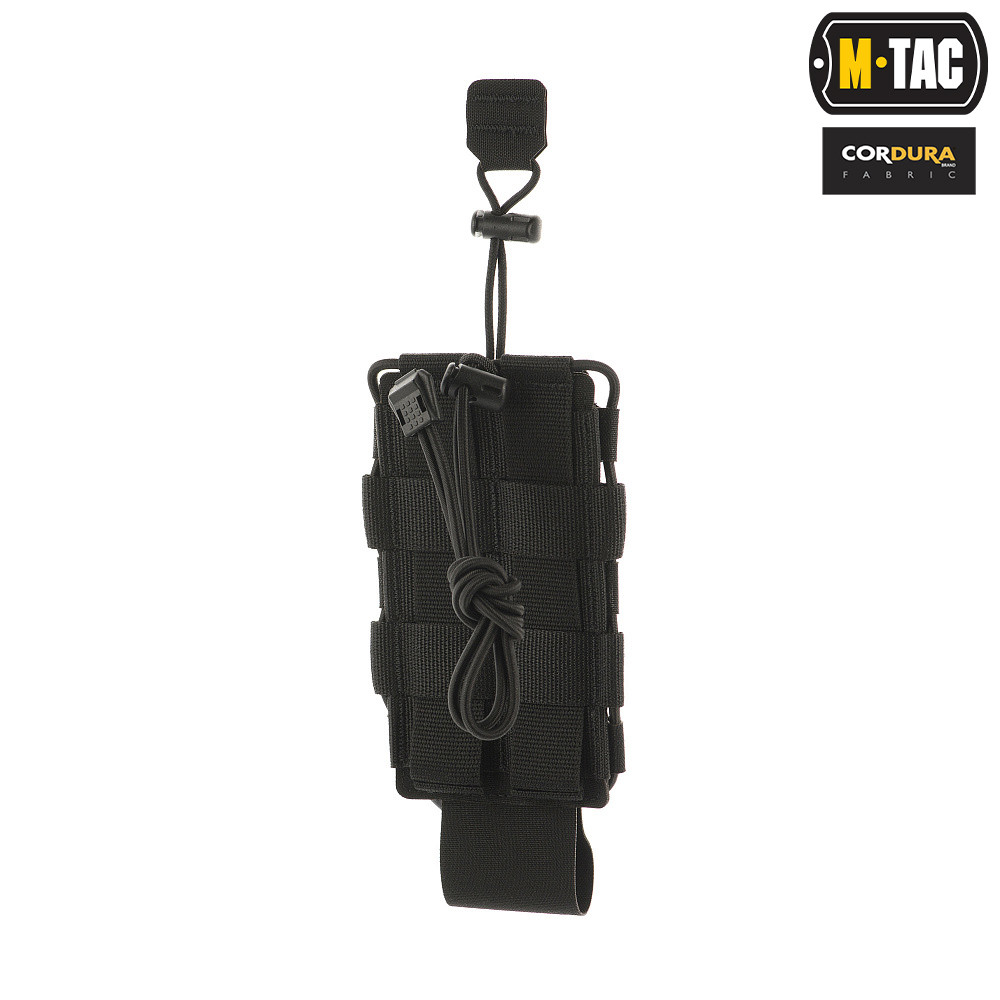 Чехол подсумок для фляги/бутылки M-Tac Elite MOLLE Black 10113002 - фото 6 - id-p1854816405