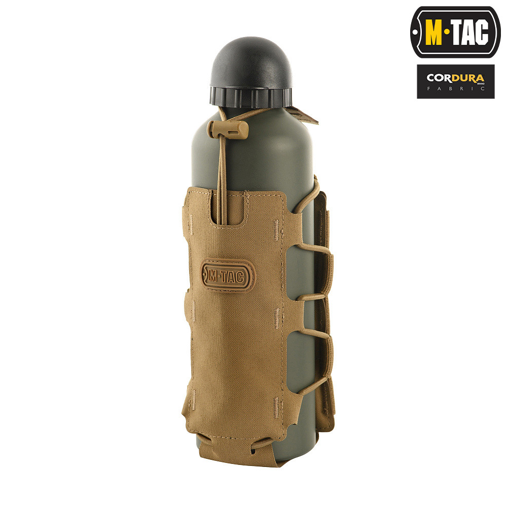 Чехол подсумок для фляги/бутылки M-Tac Elite MOLLE Coyote 10113005 - фото 5 - id-p1854822804