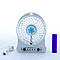 Портативний міні вентилятор Mini Fan XSFS-01 з акумулятором, Білий / Настільний вентилятор із зарядкою, фото 9
