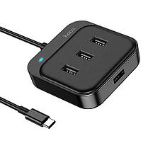 USB адаптер 4 до 1 HOCO Easy HB31 Type-C 2.0 N, фото 5
