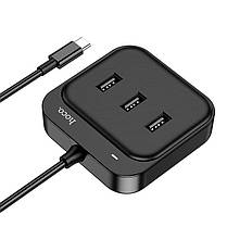 USB адаптер 4 до 1 HOCO Easy HB31 Type-C 2.0 N, фото 6