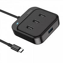 USB HUB розгалужувач 4 в 1 HOCO Easy HB31 USB N, фото 6