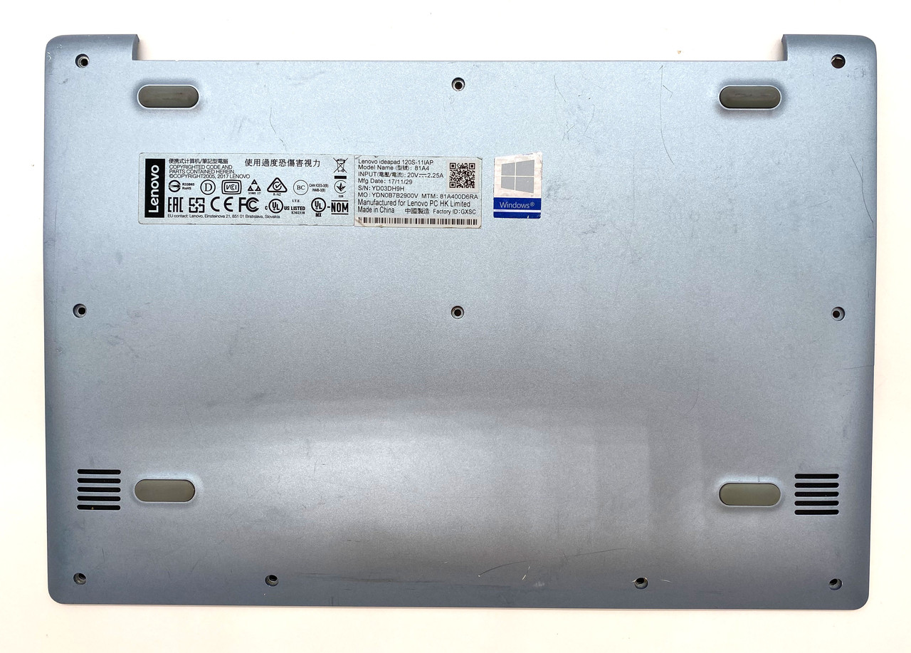 Нижня частина корпусу до ноутбука Lenovo IdeaPad 120S-11IAP