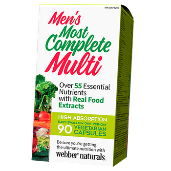 Webber Naturals - Mens Most Complete Multi (90 caps)