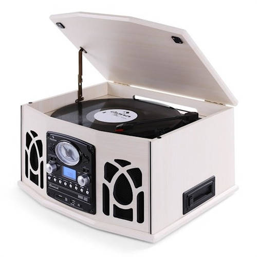 Ретро проигрыватель виниловых пластинок auna NR-620 MP3 с записью в ...