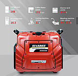 Генератор інверторний 4500 SE4500iE 3700W-номінал GTools WI-FI, фото 3