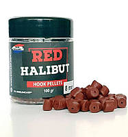 Пеллетс насадочный RED Halibut Hook, 100 г 8 мм