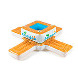 Надувний пліт Бар BW 43294 (246-246 см, 4 підсклянники, ремкомплект)  ⁇  Надувна платформа, фото 5