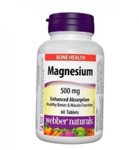Webber Naturals - Magnesium 500mg (60 tabs)