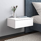 Тумбочка прикроватна навісна, настінна тумба в спальню M-34, фото 2