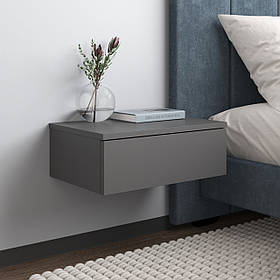 Тумбочка прикроватна навісна, настінна тумба в спальню M-34