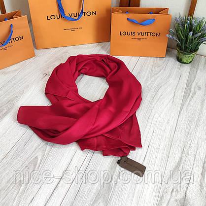 Хустка Louis Vuitton шовкова 110/110 см, фото 6