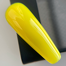 Кольорова база GaMa Cover Base Neon №009, 15 мл жовтий неон, фото 3