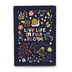 Дерев'яний Постер Квітковий