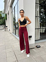 Стильные женские брюки "Кюлоты", ткань "Трикотаж-рубчик" 42, 44, 46, 48 размер 42 44