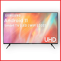 Телевізор Samsung 34 дюйми Smart TV Full HD Android 11 WiFi Самсунг LED 4К Смарт андроїд ТВ