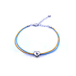 Патріотичний браслет Серце