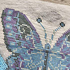 Ф-41 Водорозчинний флізелін "Метелик", набір для вишивки бісером, фото 5