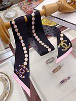 Шовкова стрічка твіллі Chanel Шанель