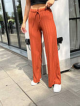 Стильні жіночі штани "Кюлоти", тканина "Трикотаж-рубчик" 42, 44, 46, 48 розмір 42