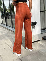 Стильні жіночі штани "Кюлоти", тканина "Трикотаж-рубчик" 42, 44, 46, 48 розмір 42, фото 3