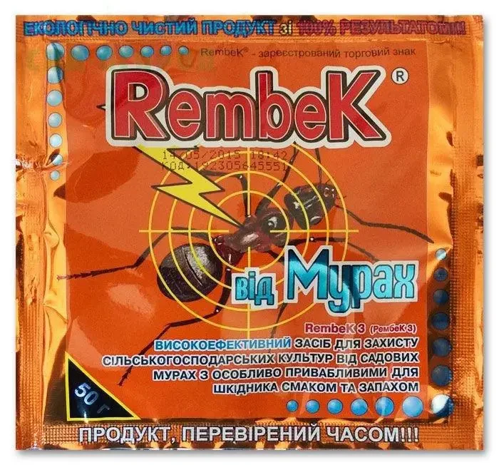 Інсектицид Rembek від мурах 50 г