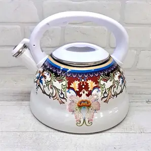 Чайник зі свистком Edenberg 3.3л White (EB-1778)