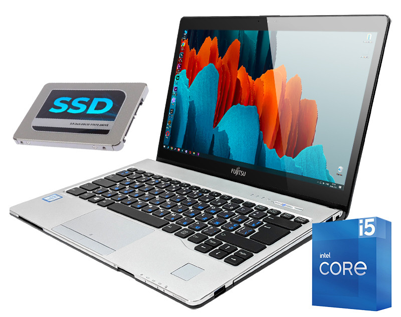 Продуктивний 2K ноутбук Fujitsu LIFEBOOK S936 Inel i5 8 GB DDR4 256GB SSD