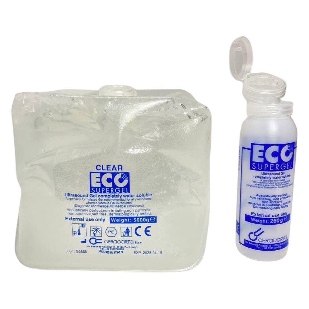 Гель для УЗД та лазерної епіляції Eco Supergel Clear 5 л