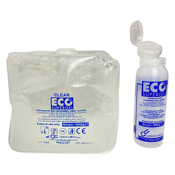Гель для УЗД та лазерної епіляції Eco Supergel Clear 5 л