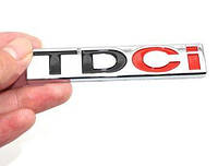 Шильдик эмблема надпись на багажник FORD TDCi Ford TDCI ФОРД цвет хром
