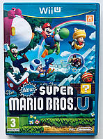 New Super Mario Bros. U, Б/У, русские субтитры - диск Nintendo Wii U