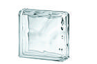 Спеціальний склоблок Clear Double End Wave кольоровий 190х190х80 мм серія Basic, фото 3