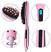 Гребінець випрямляч Fast Hair Straightener, гофре плойка прасок для волосся, праска для вирівнювання, фото 9