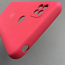 Чохол для Xiaomi Redmi 9С чохол з Гербом України на телефон сяомі редмі 9с малиновий h8b, фото 6