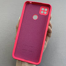 Чохол для Xiaomi Redmi 9С чохол з Гербом України на телефон сяомі редмі 9с малиновий h8b, фото 3