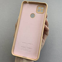 Чохол для Xiaomi Redmi 9С чохол з Гербом України на телефон сяомі редмі 9с бежевий h8b, фото 3