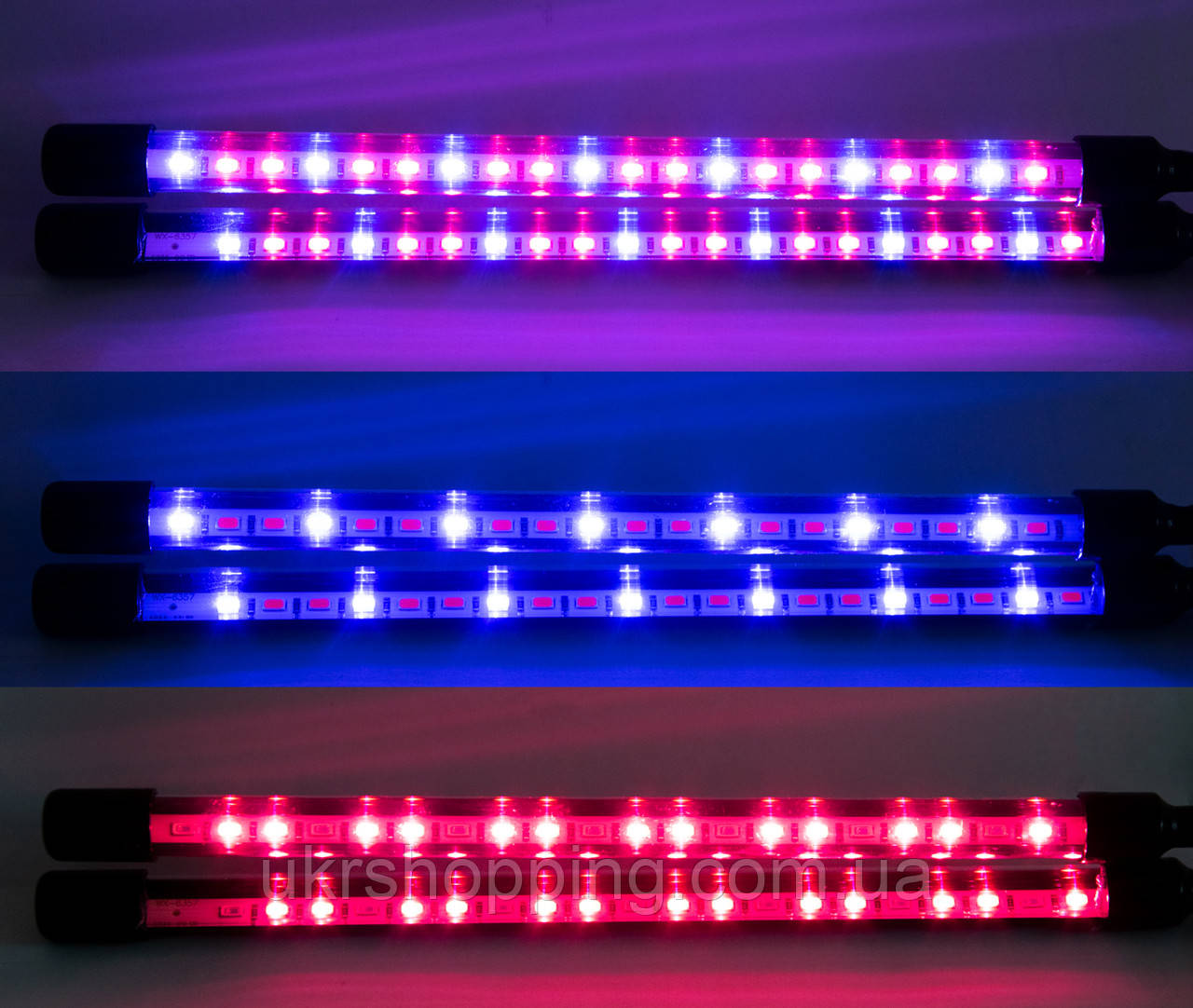 Лампа для растений двойная LED Plant Grow Light, фитолампа для рассады гибкая - подсветка для цветов (SH) - фото 7 - id-p1854892658