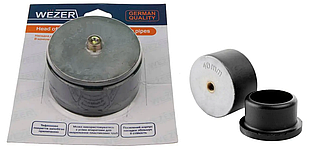 Насадка парна WEZER Ø40 плоска (тефлонове покриття)