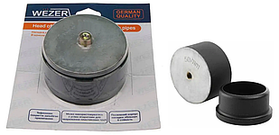 Насадка парна WEZER Ø50 плоска (тефлонове покриття)