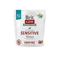 Brit Care Adult Sensitive Venison сухой корм для собак 1 кг