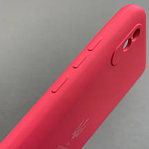 Чохол для Xiaomi Redmi 9А чохол з Гербом України на телефон сяомі редмі 9а малиновий h8b, фото 4