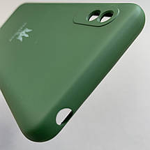 Чохол для Xiaomi Redmi 9А чохол з Гербом України на телефон сяомі редмі 9а темно-зелений h8b, фото 6