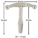 Масивна пробка для пенісу Penis Plug Anchor Medium, фото 7