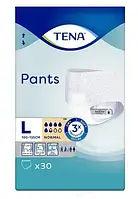 Підгузники-труси для дорослих, розмір L (100-135см), 30 шт торгової марки Tena Pants Normal (дихаючі)