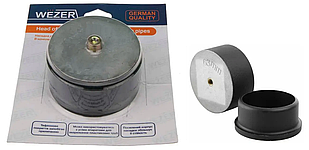 Насадка парна WEZER Ø63 плоска (тефлонове покриття)