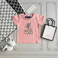 Детская розовая футболка Гуччи Bugs Bunny