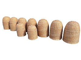 Люстра плетена в колибу або альтанку  ⁇  люстри плетені з лози   ⁇  торшери абажури бра