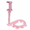Гнучкий тримач для телефону з універсальними присосками Cute Worm Lazy Holder. Колір: рожевий, фото 3